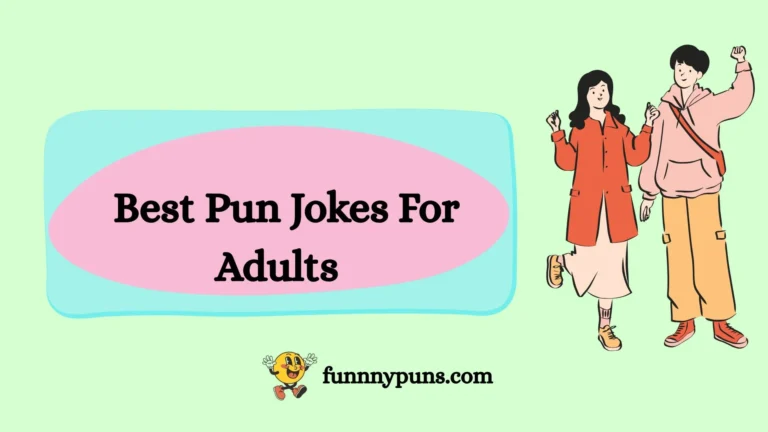 200+ Best Pun Jokes For Adults one liner