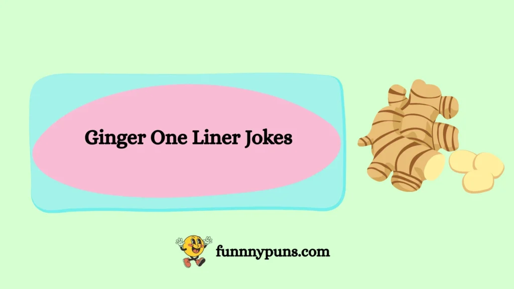 Ginger One Liner Jokes