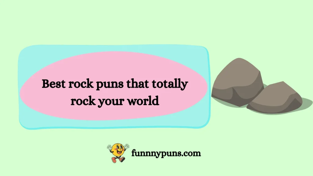 Best rock puns that totally rock your world