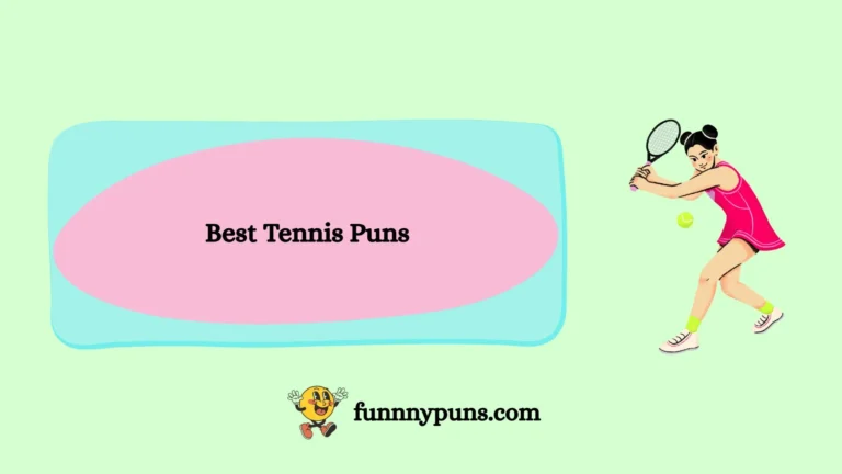120+ Best Tennis Puns (2026 Trending Edition)