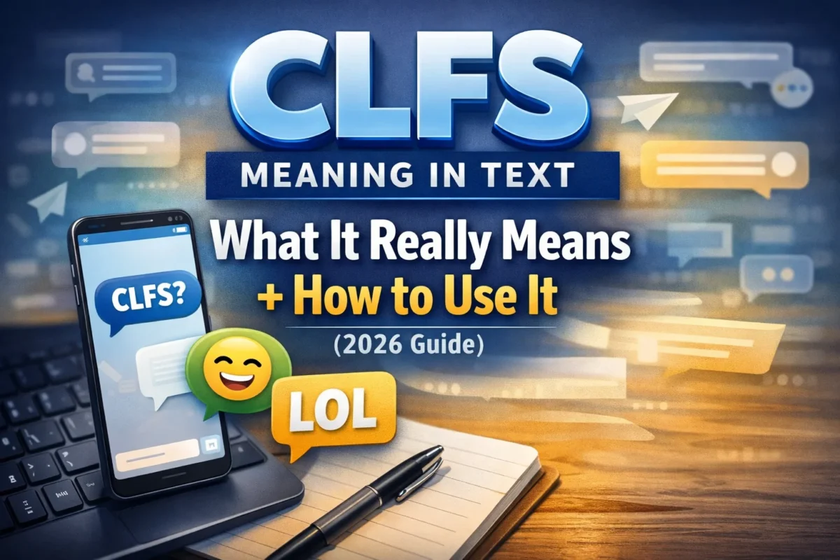 CLFS Meaning in Text: What It Really Means + How to Use It (2026 Guide)