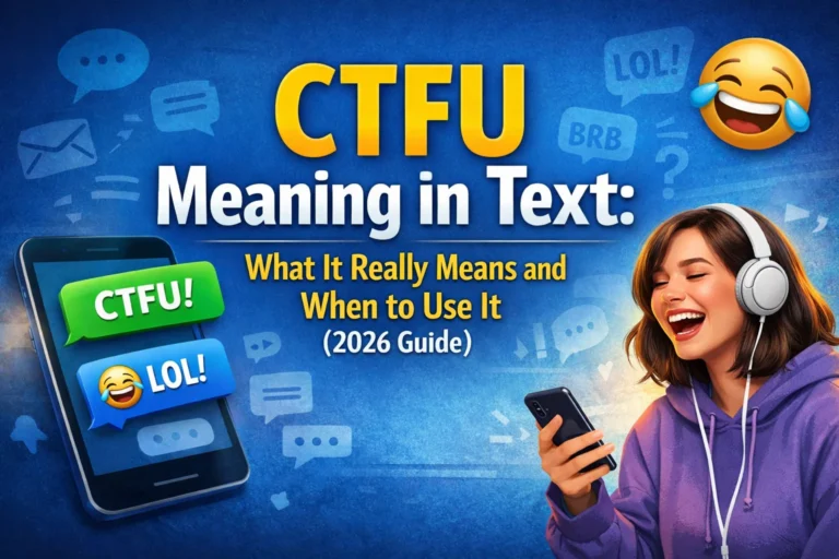 CTFU Meaning in Text: What It Really Means and When to Use It (2026 Guide)