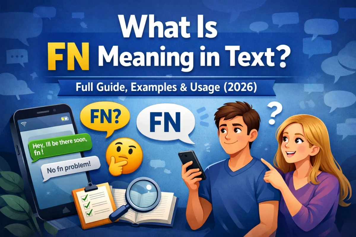 What Is FN Meaning in Text? Full Guide, Examples & Usage (2026)