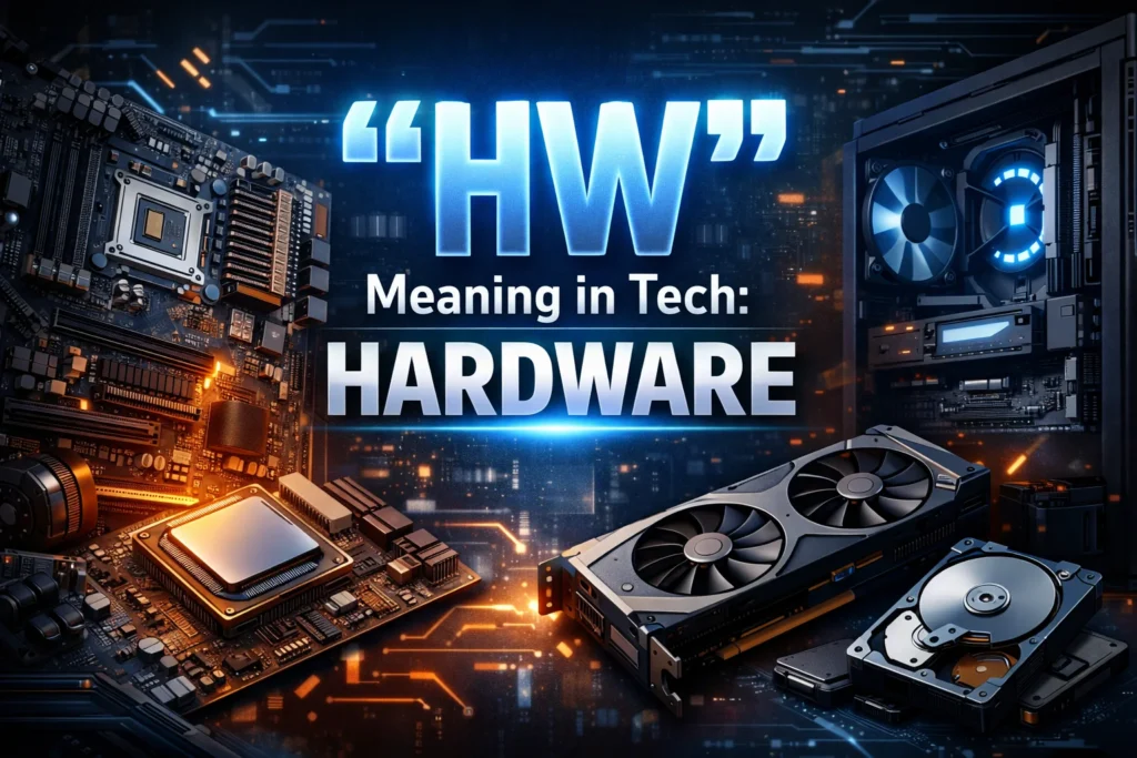 “HW” Meaning in Tech: Hardware