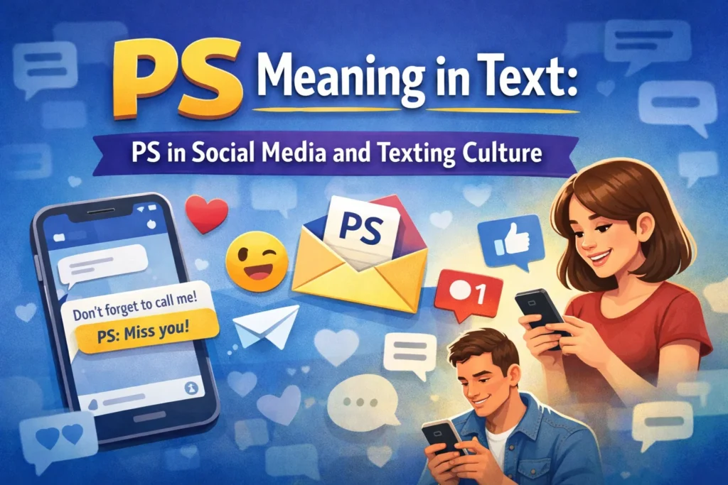 PS in Social Media and Texting Culture