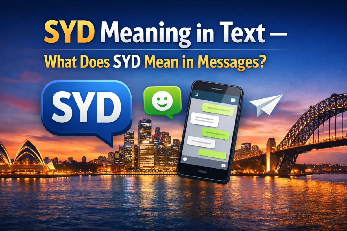 SYD Meaning in Text – What Does SYD Mean in Messages?