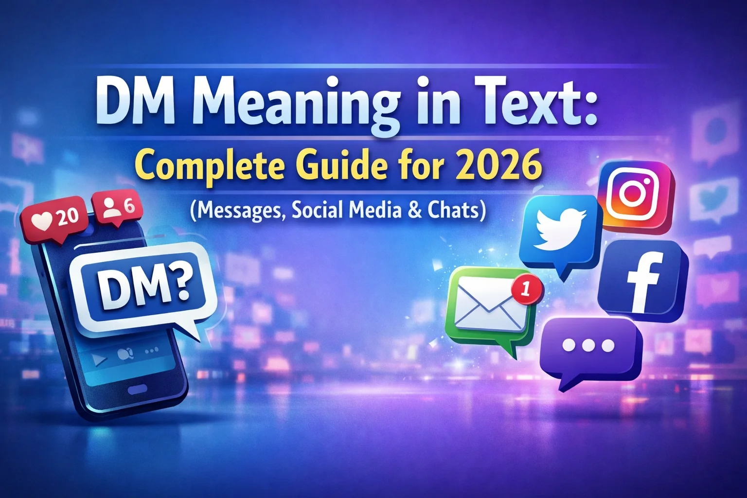 DM Meaning in Text