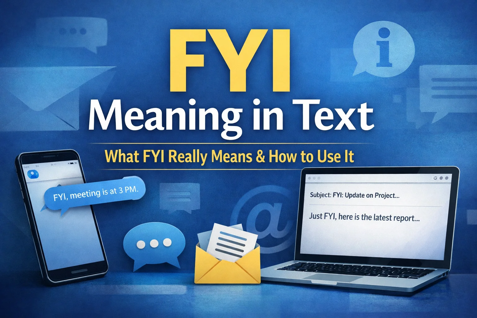 Fyi Example Mail FYI Meaning in Text