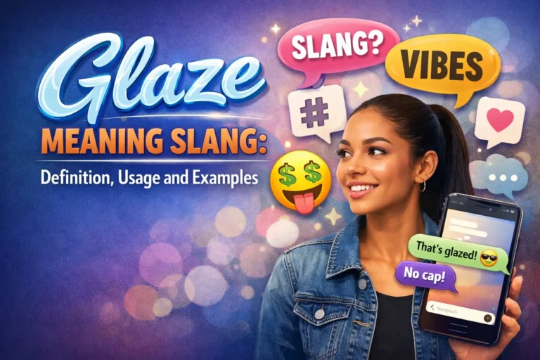 Glaze Meaning Slang: Definition, Usage and Examples