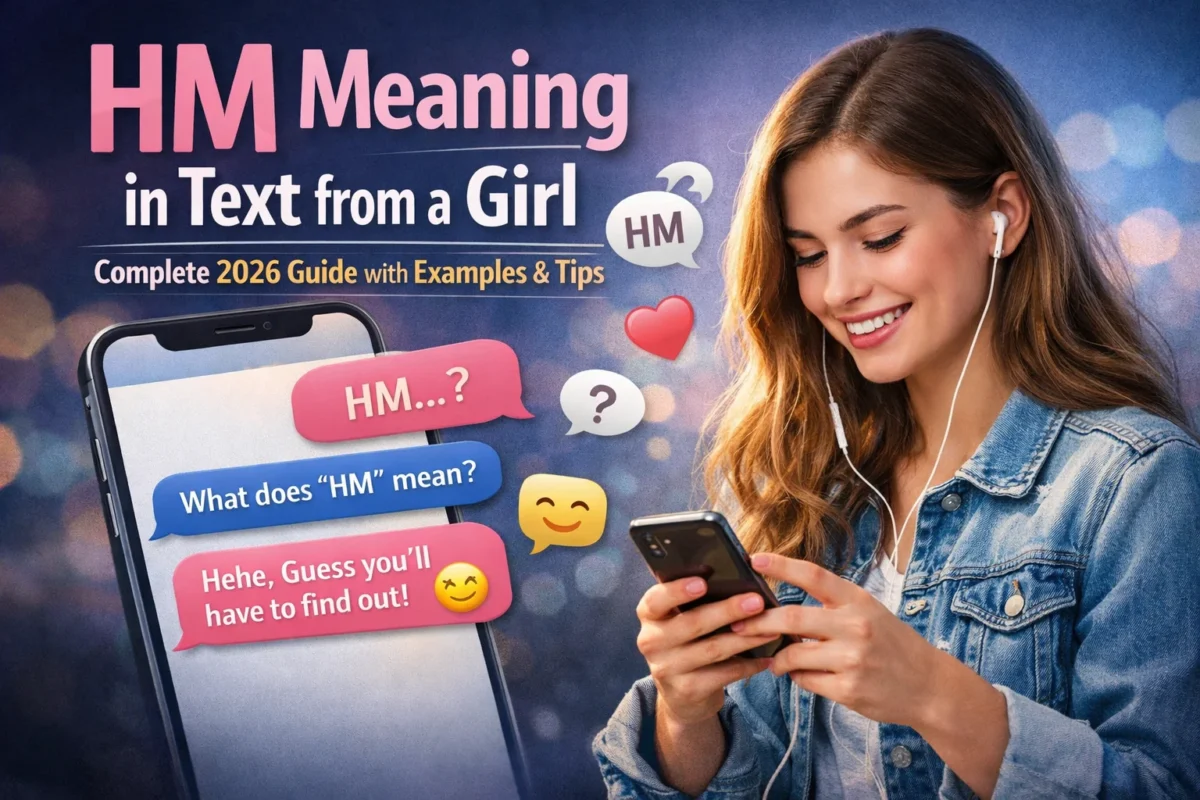 HM Meaning in Text from a Girl – Complete 2026 Guide with Examples & Tips