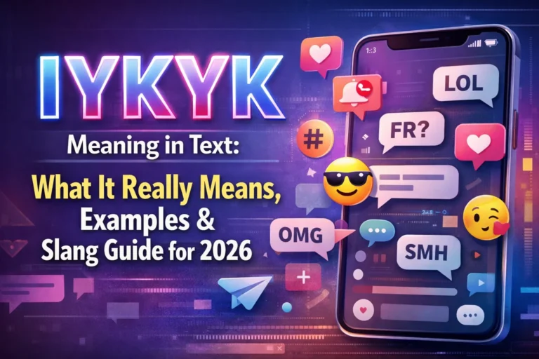IYKYK Meaning in Text: What It Really Means, Examples & Slang Guide for 2026