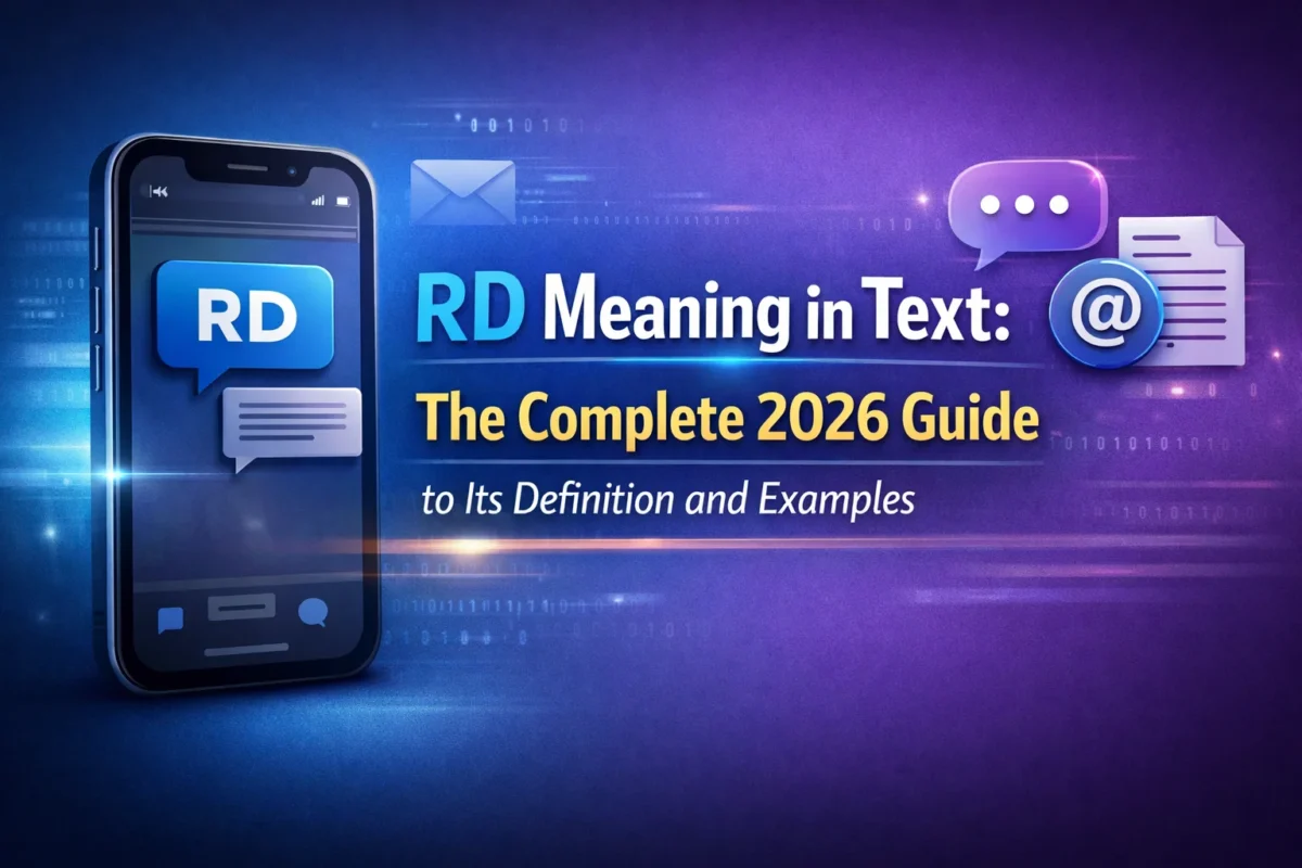 RD Meaning in Text: The Complete 2026 Guide to Its Definition and Examples