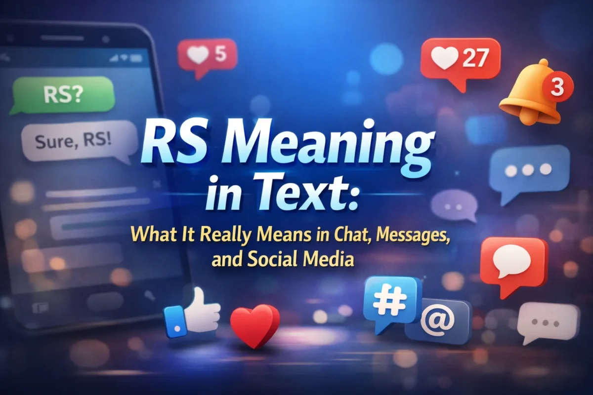 RS Meaning in Text: What It Really Means in Chat, Messages, and Social Media