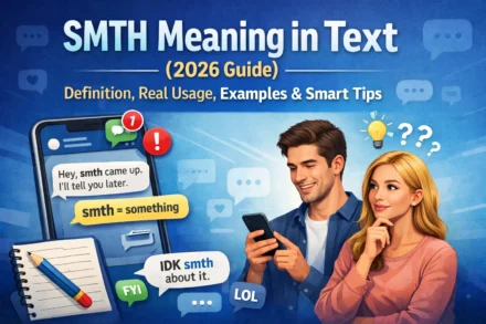 SMTH Meaning in Text (2026 Guide): Definition, Real Usage, Examples & Smart Tips