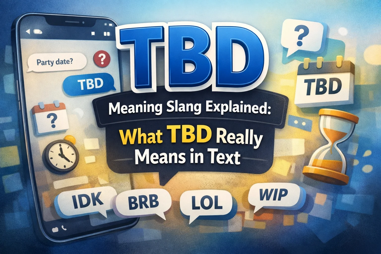 TBD Meaning Slang