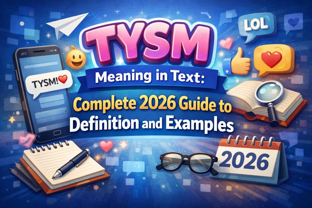 TYSM Meaning in Text: Complete 2026 Guide to Definition and Examples