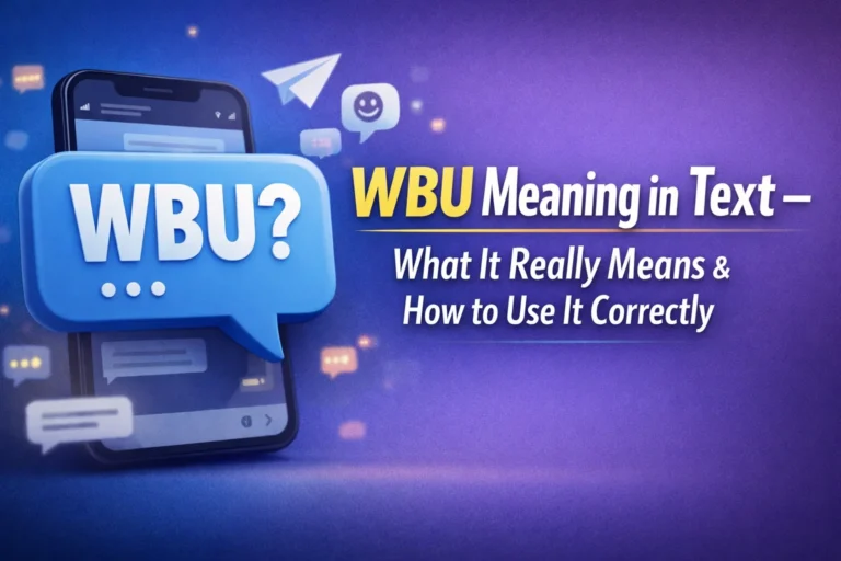WBU Meaning in Text – What It Really Means & How to Use It Correctly