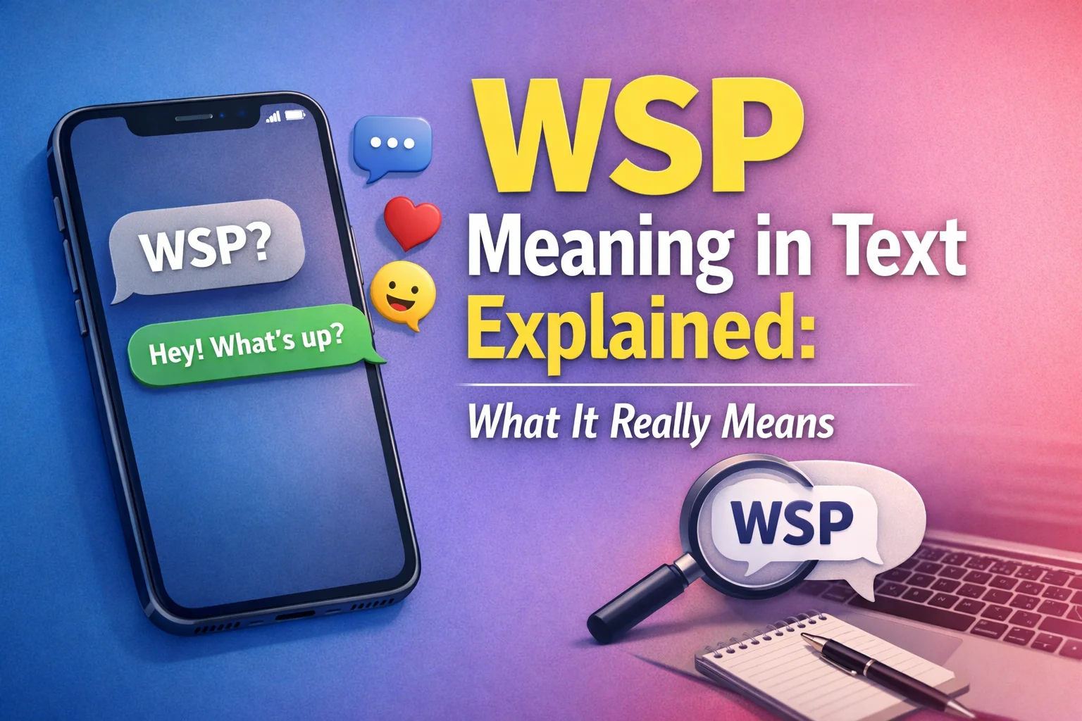 Wsp Format WSP Meaning in Text