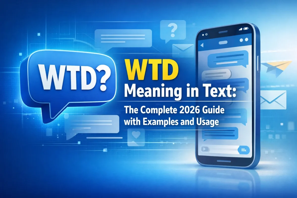 WTD Meaning in Text: The Complete 2026 Guide with Examples and Usage