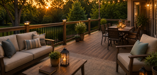 Creating a Peaceful Deck Space for Family, Prayer, and Everyday Rest