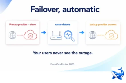 AI Router Failover: How a Vendor Outage Stops Being Your Outage